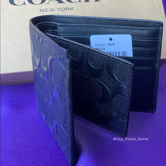 ▪️COACH▪️3-in-1 Signature Coated Canvas Wallet - Picture 7 of 7